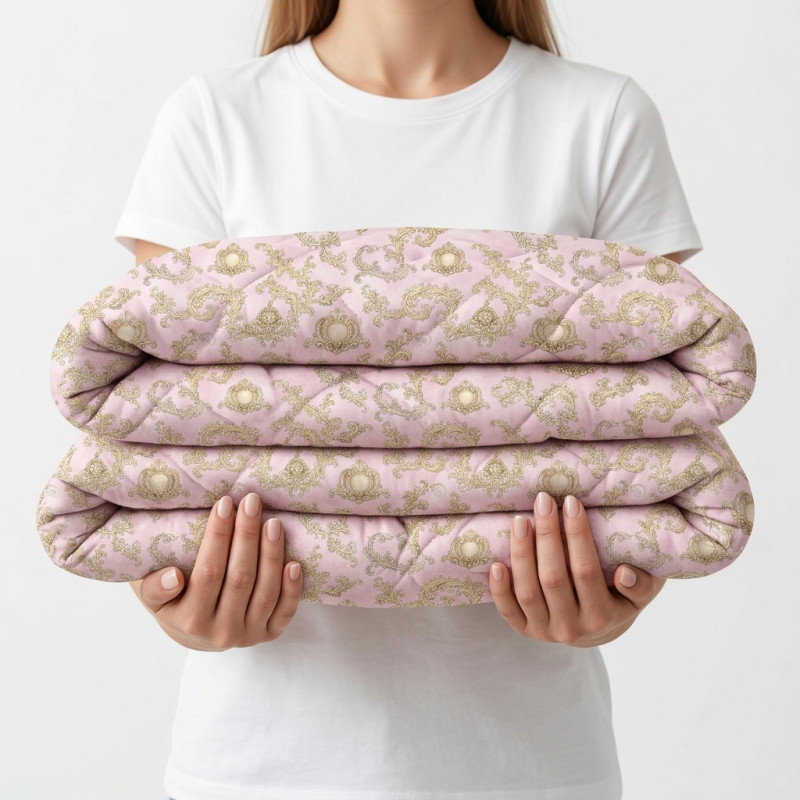 Baby Blanket with 100% Hypoallergenic Filling BLF01 ROYAL BLUSH PINK– For Baby and Toddler Beds Baby Blanket with 100% Hypoallergenic Filling BLF01 ROYAL BLUSH PINK– For Baby and Toddler Beds