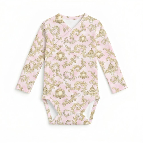Printed Long-Sleeve Kimono ..