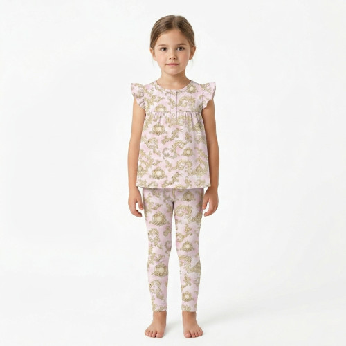 Yoke Girls Pyjama 100% orga..