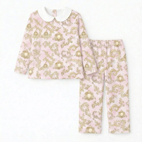Pyjama long sleeve with col..