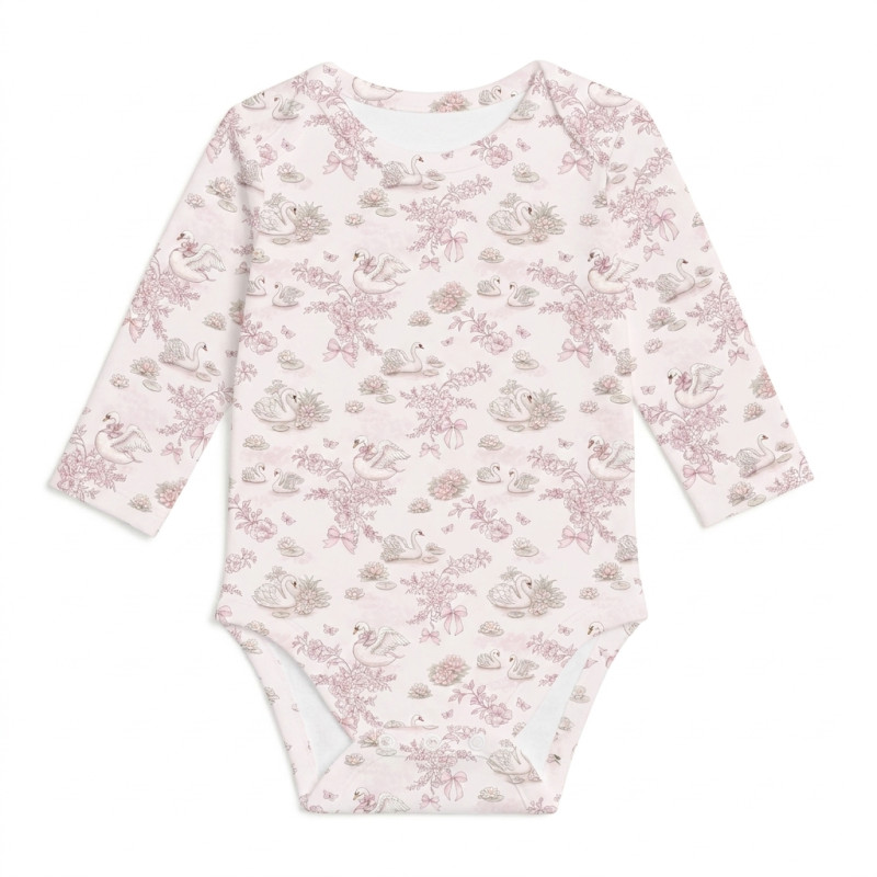 Printed Long-Sleeved Bodyvest for Babies BLS001 SERENITY Printed Long-Sleeved Bodyvest for Babies BLS001 SERENITY