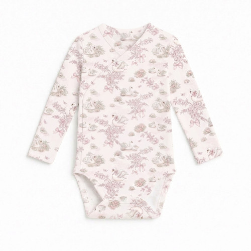 Printed Long-Sleeve Kimono ..