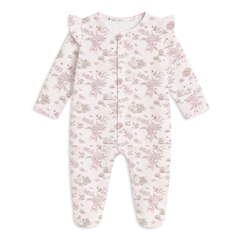 Babygrow with ruffles 100% ..