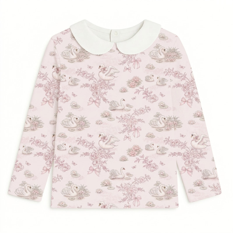 Long Sleeve T-shirt for Boys and Girls з комiрцем TSH002CL SERENITY Long Sleeve T-shirt for Boys and Girls з комiрцем TSH002CL SERENITY