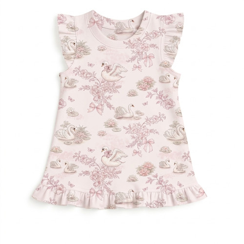 Frill Trim Sleeveless Top f..