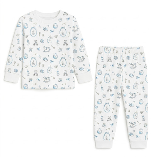 Pyjama long sleeve 100% org..