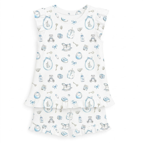 Short Supima Cotton Pyjamas..