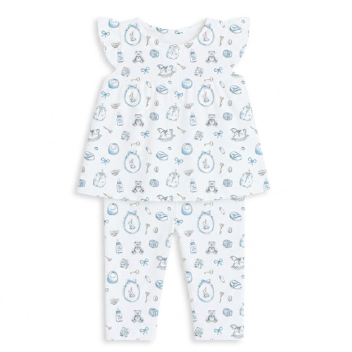 Yoke Girls Pyjama 100% orga..