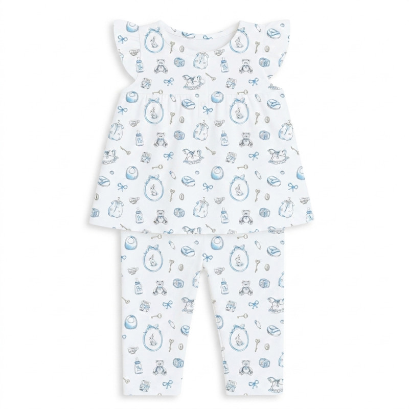 Yoke Girls Pyjama 100% organic Cotton PJ015