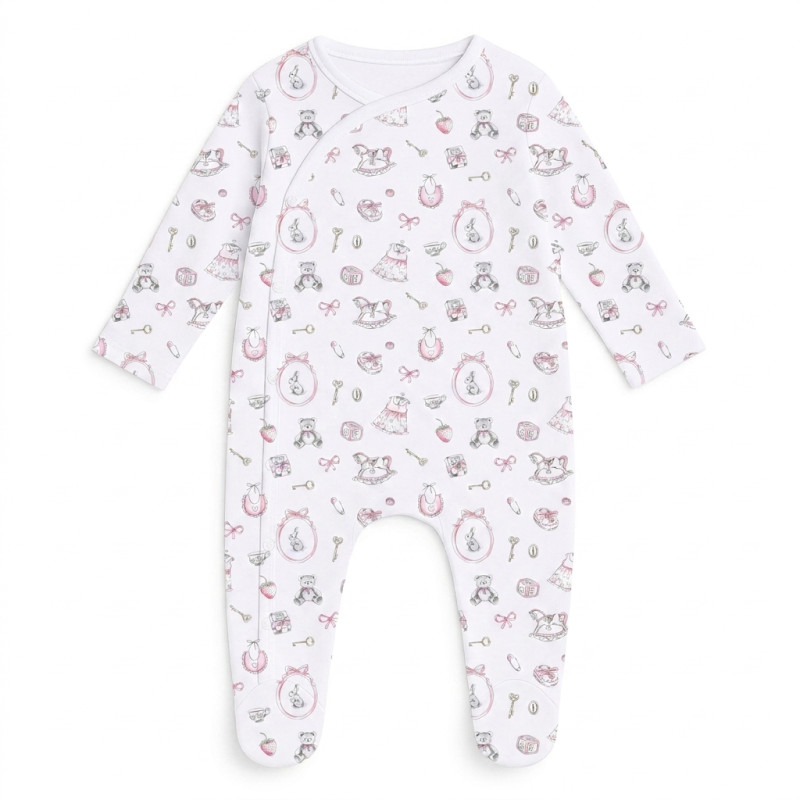 Babygrow for baby with Side Opening K020