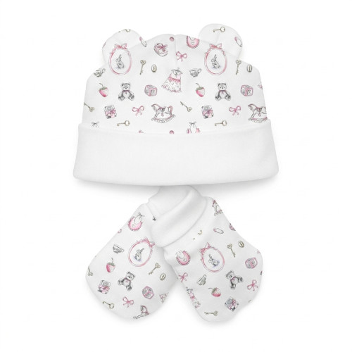 Hat and Mittens Set010