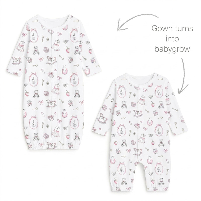 Baby converter gown TR001