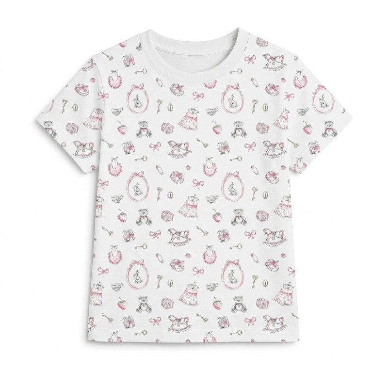 Short Sleeve T-shirt for Boys and Girls TSH001 Short Sleeve T-shirt for Boys and Girls TSH001