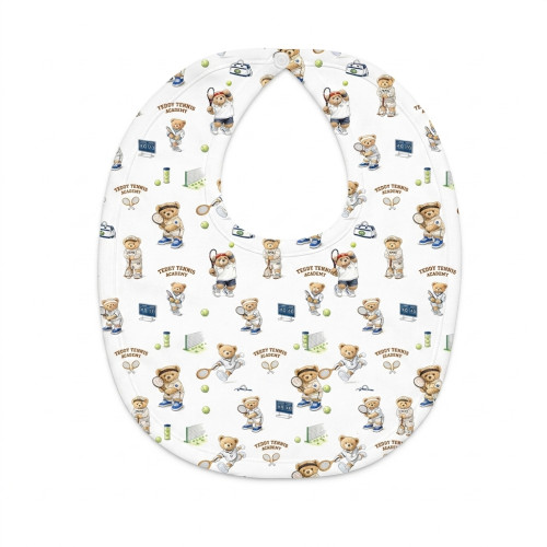 Baby Bib with Picot Trim BI..
