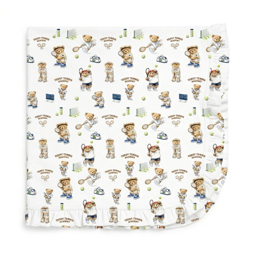 Two-Layer Baby Blanket with..
