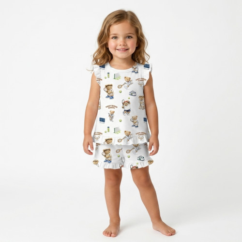 Short Supima Cotton Pyjamas..