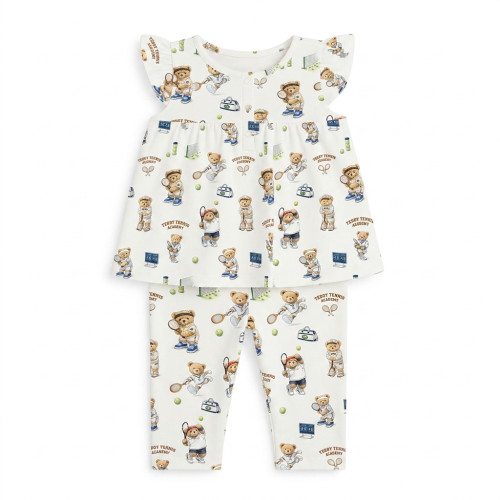 Yoke Girls Pyjama 100% orga..