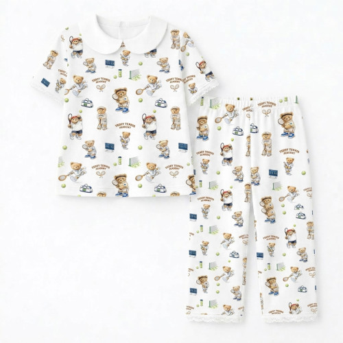 Luxury Pajama Set with Coll..