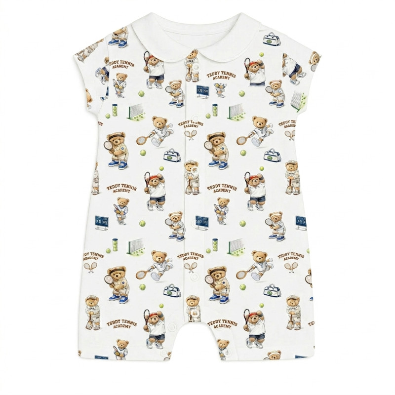 Supima Cotton Shortie with Collar R003CL TENNIS ACADEMY Supima Cotton Shortie with Collar R003CL TENNIS ACADEMY