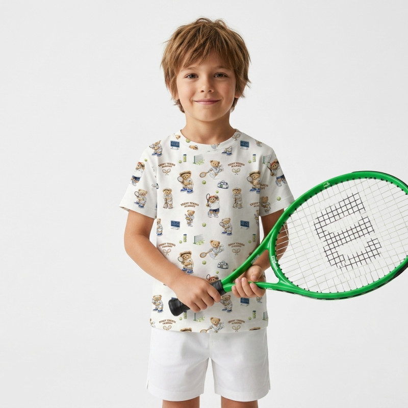 Short Sleeve T-shirt for Boys and Girls TSH001 TENNIS ACADEMY