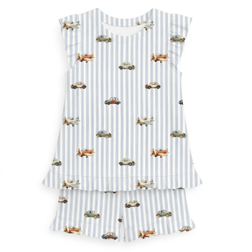 Short Supima Cotton Pyjamas..