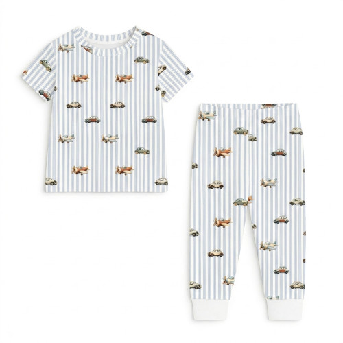 Patterned Supima Cotton Pyj..