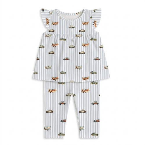 Yoke Girls Pyjama 100% orga..