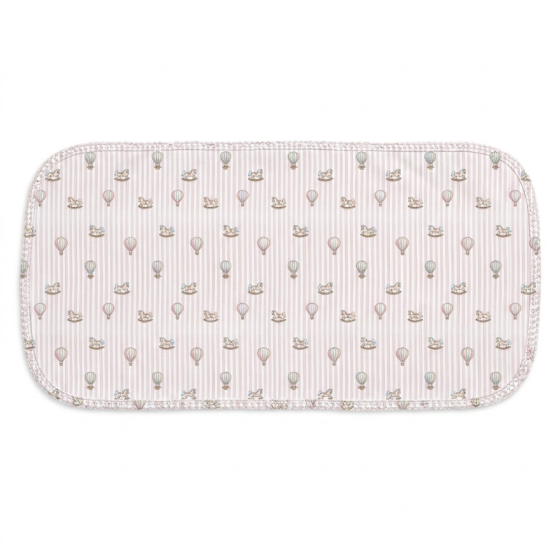 Burpy Bib BB009 – Organic Supima Cotton VELVET PINK Burpy Bib BB009 – Organic Supima Cotton VELVET PINK