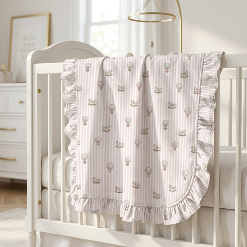 Two-Layer Baby Blanket with..