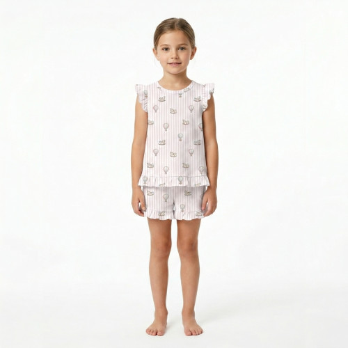 Short Supima Cotton Pyjamas..