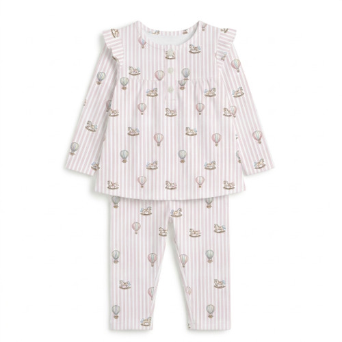 Yoke Girls Pyjama long slee..