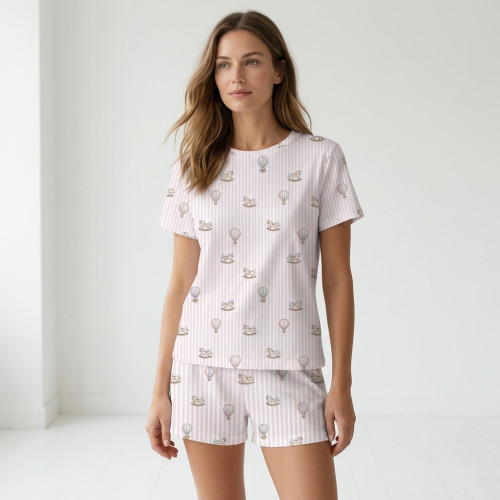 Adult Set- Short Sleeve Top..