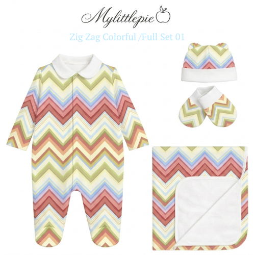 Full Set FS01 ZIG ZAG COLOR..