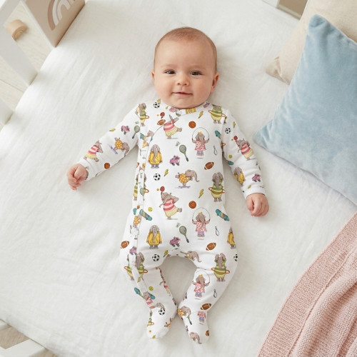 Babygrow for baby with Side..
