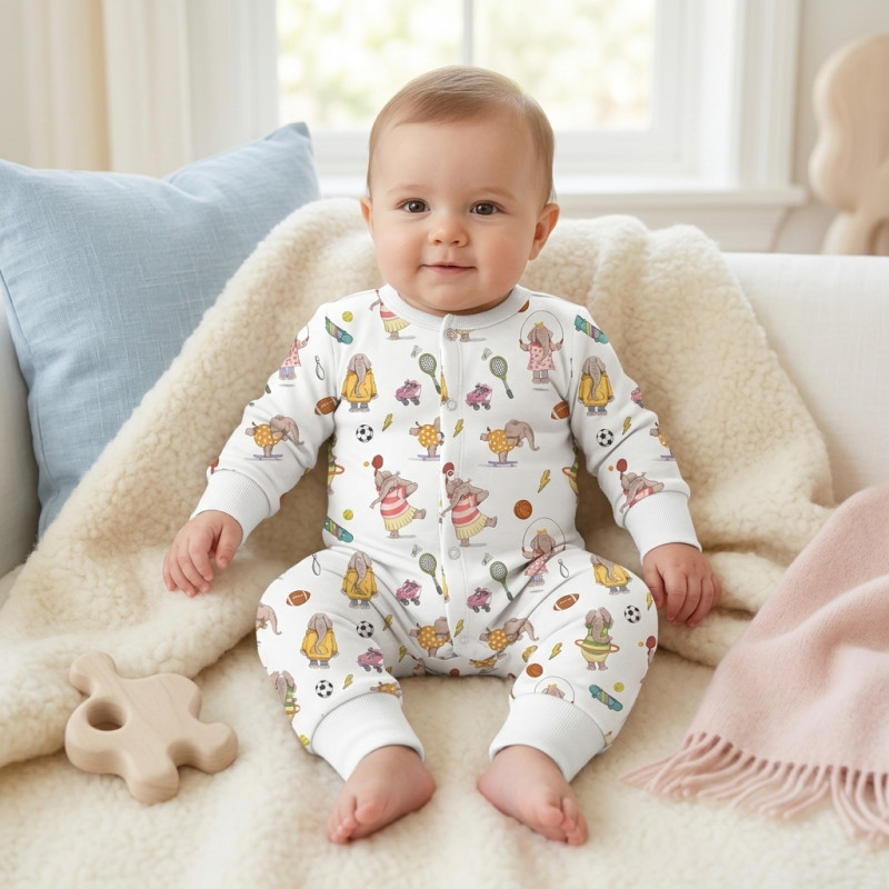 Long sleeve Romper for baby K060