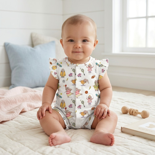 Supima Cotton Shortie with ..