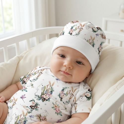 Cotton Baby Hat H004