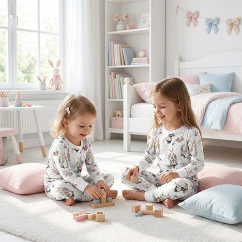 Pyjama long sleeve 100% org..