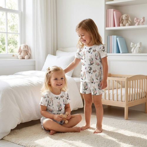 Pyjama short sleeve 100% or..
