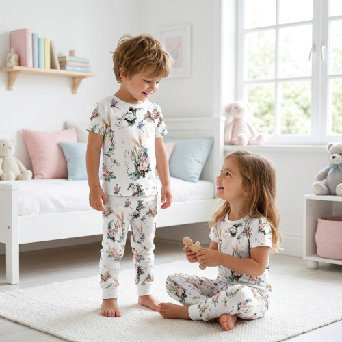 Patterned Supima Cotton Pyj..