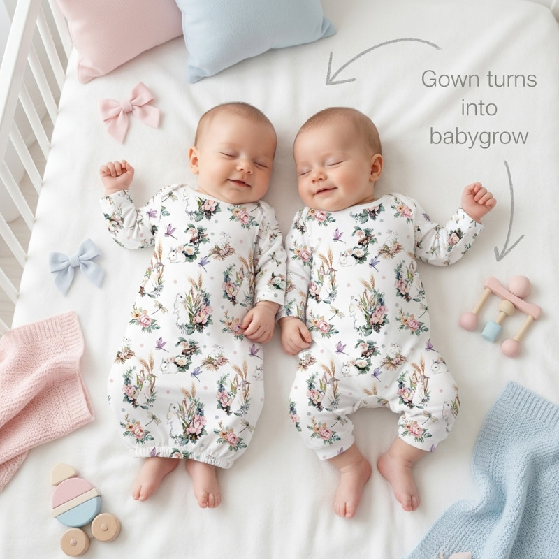 Baby converter gown TR001 Baby converter gown TR001