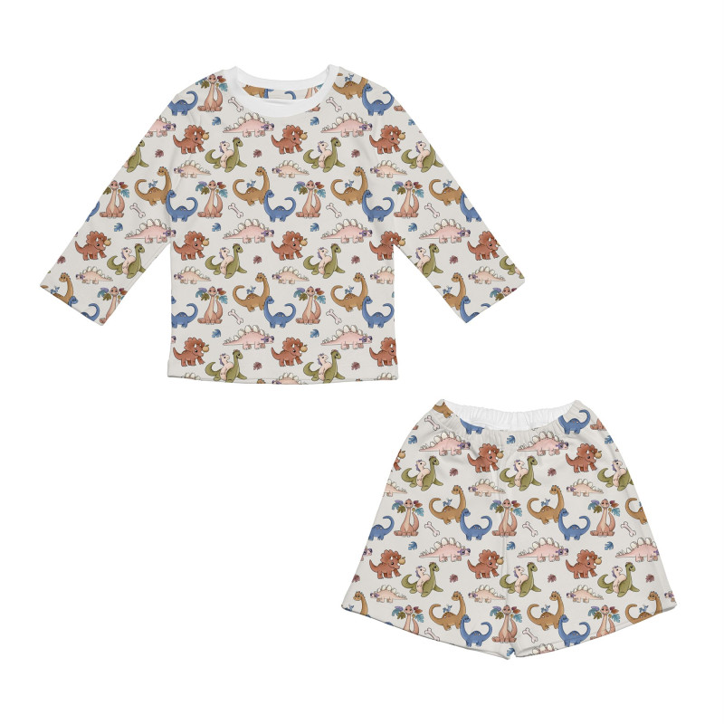 Printed Supima Cotton Top and Shorts Pyjama Set – PJ010 Rex Printed Supima Cotton Top and Shorts Pyjama Set – PJ010 Rex