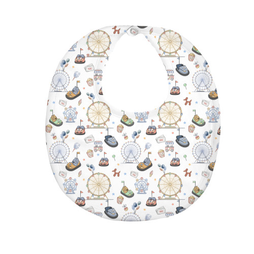 Baby Bib with Picot Trim BI..