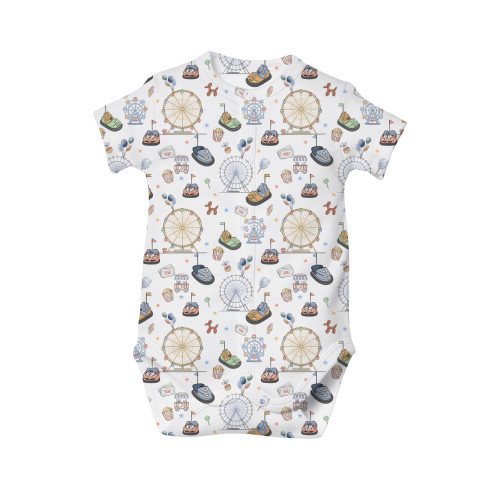 Printed Short-Sleeve Front ..