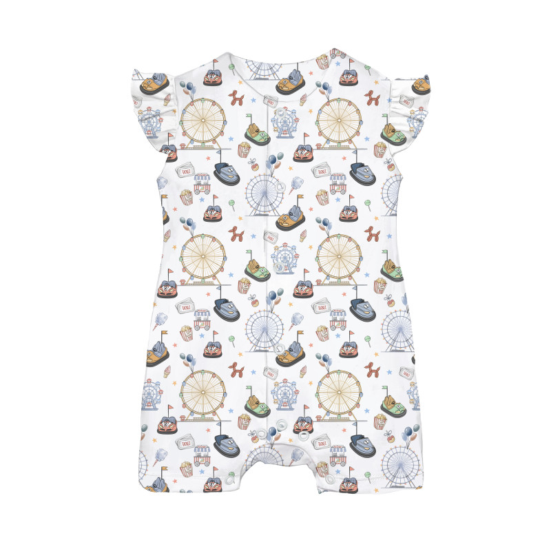 Supima Cotton Shortie with Collar R003CL Bumper Car Supima Cotton Shortie with Collar R003CL Bumper Car
