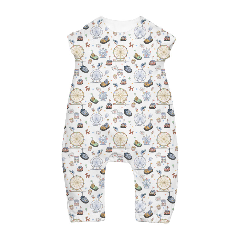 Long Supima Cotton Shortie with Sleeves R017 Bumper Car Long Supima Cotton Shortie with Sleeves R017 Bumper Car
