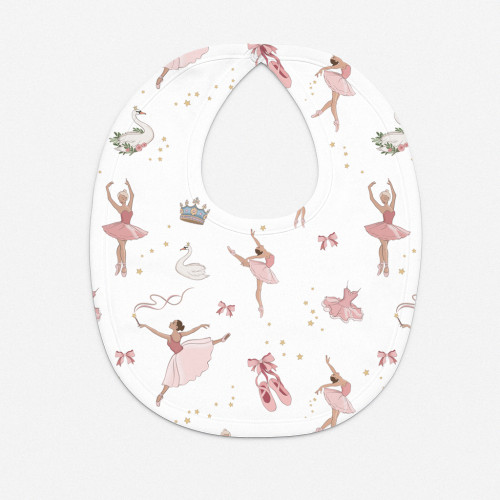 Baby Bib with Picot Trim BI..