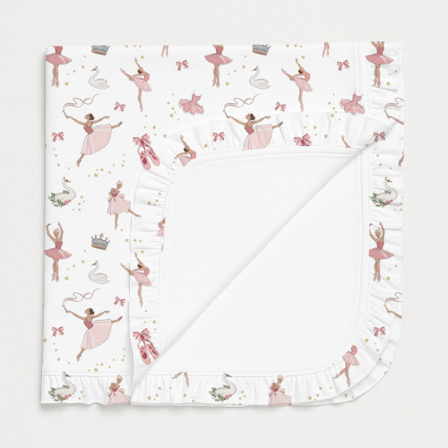 Two-Layer Baby Blanket with..