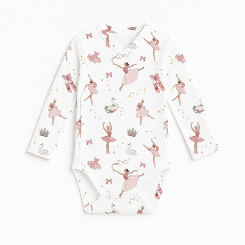 Printed Long-Sleeve Kimono ..
