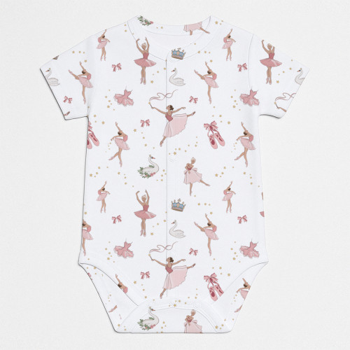 Printed Short-Sleeve Front ..